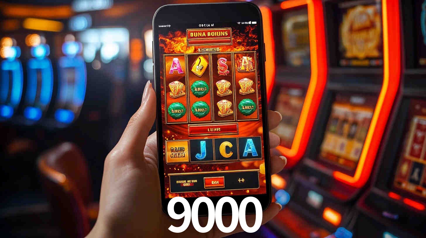 Sinta a adrenalina dos jogos de cassino com 9000